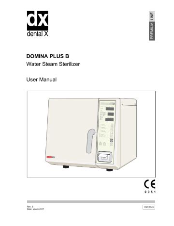 dental x domina b manual